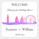 Search for welcome to wedding stickers Skyline