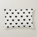 Search for white heart cushions Simple