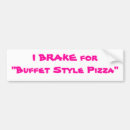 Search for pizza bumper stickers Humour