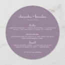 Search for round wedding menus Modern