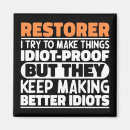 Search for restore magnets Building