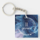 Search for gemini key rings Watercolor