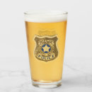Search for police beer glasses Officer