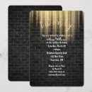 Search for brick birthday invitations Celebration