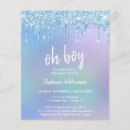 Search for glamour baby shower invitations Modern