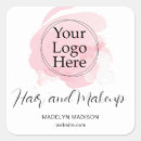 Search for makeup brushes stickers Logo branding