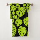 Search for tropical rainforest bath towels Leaves