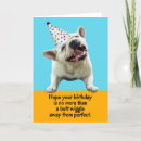 Search for happy birthday french bulldog postcards Funny