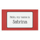 Search for hello my is name tags Professional