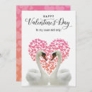 Search for swan valentines day cards Sweetheart