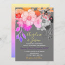 Search for neon wedding invitations Floral