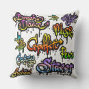 Search for graffiti cushions Colourful