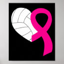 Search for pink volleyball posters Awareness