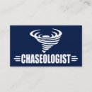Search for weather business cards Storm chaser