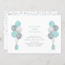 Search for mint birthday invitations Modern
