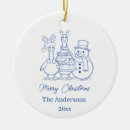 Search for doodle christmas tree decorations Blue