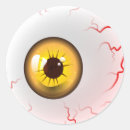 Search for scary eyeball stickers Spooky