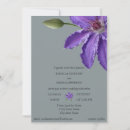 Search for purple and silver wedding invitations Chic