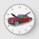 Search for classic car clocks Red