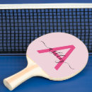 Search for pink ping pong paddles Monogrammed