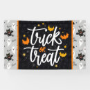 Search for trick or treat banners Halloween