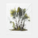 Search for birch trees blankets Forest