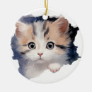 Search for calico cat christmas tree decorations Adorable