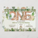 Search for greenery 1st birthday invitations For kids