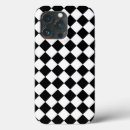 Search for black white diamond pattern iphone cases Chequered