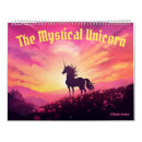 Search for unicorn calendars Fantasy
