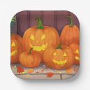Search for jack o lantern plates Party