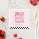 Search for happy face napkins Pink