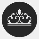 Search for white crown stickers Elegant