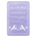 Search for purple save the date magnets Modern