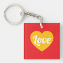 Search for love key rings Heart