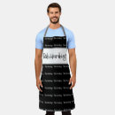 Search for black men aprons Dad