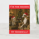 Search for dog seasonal cards Whippet