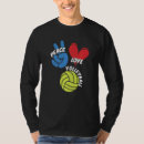 Search for peace train tshirts Volleyball