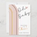 Search for pastel rainbow baby shower invitations Earth tones