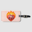 Search for valentines luggage tags Heart