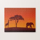 Search for african safari puzzles Elephant