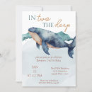 Search for whale birthday invitations Waves