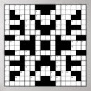Search for crossword posters White