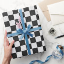 Search for black and white squares wrapping paper Contemporary