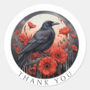 Search for black bird stickers Watercolor