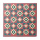 Search for blue diamond tiles Vintage