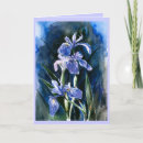 Search for iris cards Blue