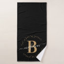 Search for black and gold bath towels Initial