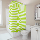 Search for lime green striped shower curtains Stripes