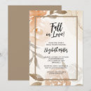 Search for rustic fall bridal shower invitations Fall in love